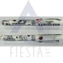 VANCOUVER PEN WITH COVER AND ICONS 2 PK.