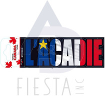 L'ACADIE CUT-OUT STICKER IN BOX