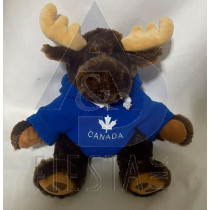 HALIFAX, N.S. PLUSH 8.5" MOOSE IN HOODIE